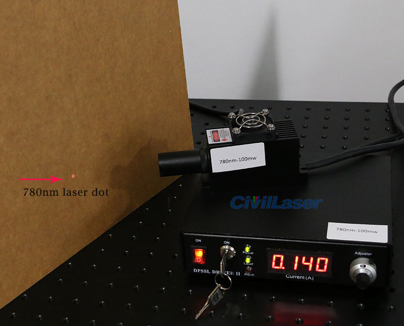 780nm IR semiconductor laser